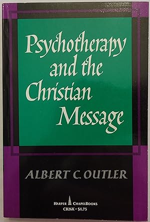 Bild des Verkufers fr Psychotherapy and the Christian Message zum Verkauf von Faith In Print