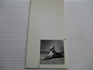 Bild des Verkufers fr Peter Hujar Photographs Grey Art Gallery New York University 1990 Exhibition invite postcard zum Verkauf von ANARTIST