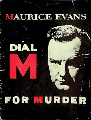 Imagen del vendedor de Maurice Evans in Dial M for Murder [Souvenir Program] a la venta por Epilonian Books