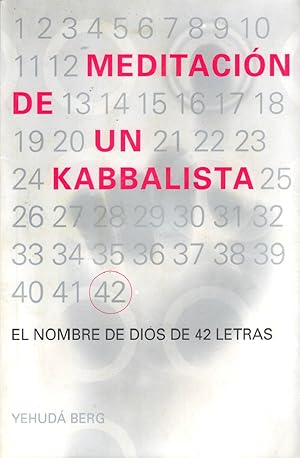 Bild des Verkufers fr Meditacin De Un Kabbalista: El Nombre De Dios En 42 Letras (Spanish Edition) zum Verkauf von Von Kickblanc