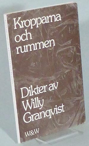 Seller image for Kropparna och rummen. Dikter. for sale by Patrik Andersson, Antikvariat.