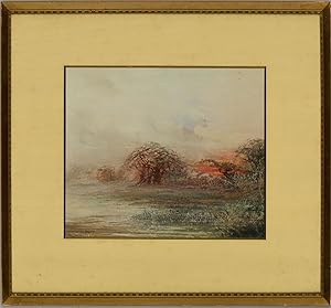 J.S.C. McEwan Brown - Early 20th Century Watercolour, Winter Sunset