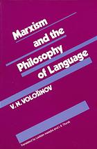 Seller image for Marxism and the Philosophy of Language for sale by Joseph Burridge Books