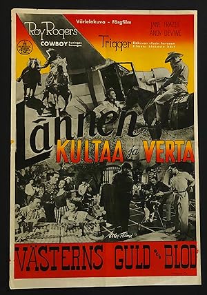 THE GAY RANCHERO - A Vintage A2 Cinema Movie Poster, 1950