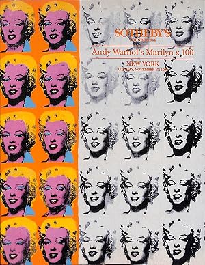 Andy Warhol's Marilyn x 100 - November 17, 1992