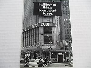 Immagine del venditore per Guerrilla Girls A New Year s Resolution for the 90 s Times Square Spectacolor Board Public Art Fund 1990 Exhibition invite postcard venduto da ANARTIST