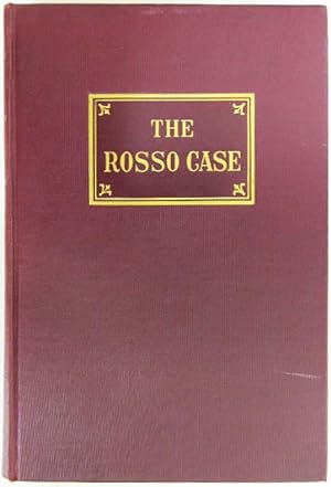 Seller image for The Rosso Case. for sale by Entelechy Books