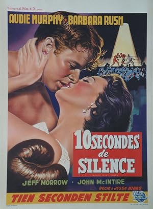 DIX SECONDES DE SILENCE (WORLD IN MY CORNER) Réalisé par Jesse HIBBS avec Audie MURPHY et Barbara...