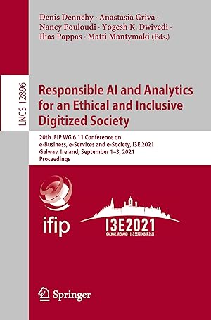 Seller image for Responsible AI and Analytics for an Ethical and Inclusive Digitized Society for sale by moluna