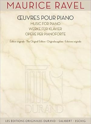 Seller image for Oeuvrespour piano for sale by AHA-BUCH GmbH