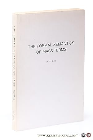 Immagine del venditore per The Formal Semantics of Mass Terms. venduto da Emile Kerssemakers ILAB