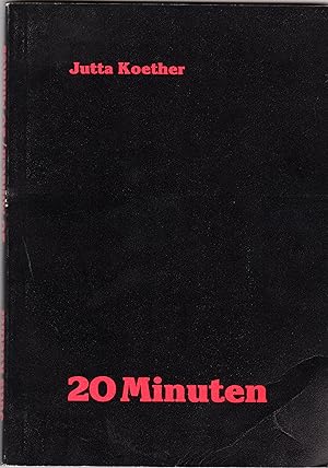 Bild des Verkufers fr 20 Minuten - Aufzeichnungen / 20 Minutes - Recordings zum Verkauf von Buchhandlung Klaus Bittner GmbH