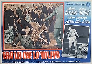 "ERA LEI CHE LO VOLEVA" Réalisé par M. GIROLAMI & G. SIMONELLI en 1952 avec Walter CHIARI et Luci...