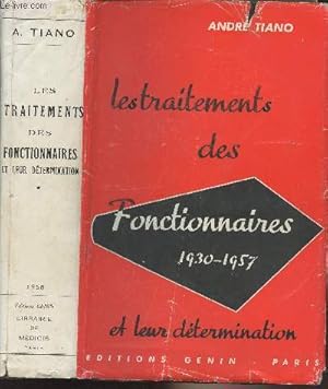 Image du vendeur pour Les traitements des fonctionnaires et leur dtermination (1930-1957) - Enqute du centre d'tudes conomiques mis en vente par Le-Livre