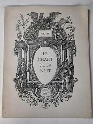 Immagine del venditore per Le chant de la nuit venduto da Librairie de l'Avenue - Henri  Veyrier