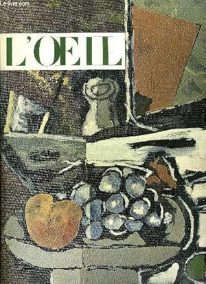 Seller image for L'oeil n 107 - Du nouveau sur le maitre de Moulins par Charles Sterling, Le Consul Smith par Jean Franois Reve, Georges Braque par Douglas Cooper, Papiers dcoups de Victor Hugo par Georges Herscher, Le groupe de recherche d'art visuel par Guy Habasque for sale by Le-Livre