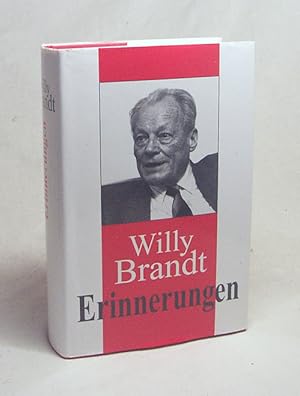 Bild des Verkufers fr Erinnerungen / Willy Brandt zum Verkauf von Versandantiquariat Buchegger