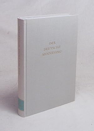 Bild des Verkufers fr Der deutsche Minnesang : Aufstze zu seiner Erforschung / Hrsg. von Hans Fromm zum Verkauf von Versandantiquariat Buchegger