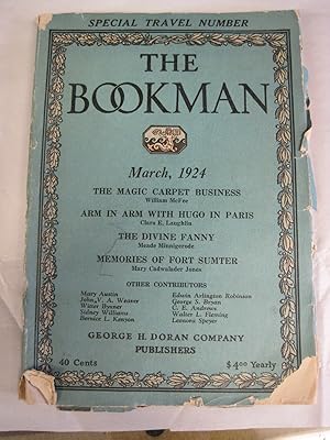 Image du vendeur pour THE BOOKMAN March, 1924. Special Travel Issue mis en vente par Stony Hill Books