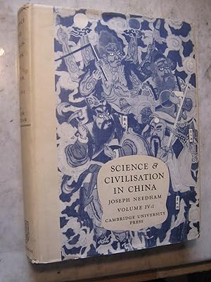 Image du vendeur pour Science and Civilisation in China, Volume 4, Part 1: Physics mis en vente par Craftsbury Antiquarian Books