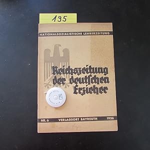 Seller image for Reichszeitung der deutschen Erzieher - 6. Heft (April 1936) for sale by Bookstore-Online