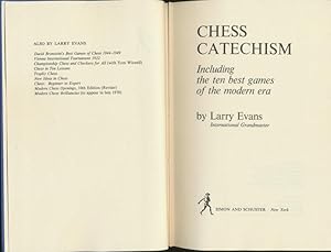 Chess catechism; including the ten best games of the modern era