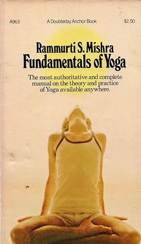 Bild des Verkufers fr Fundamentals of Yoga zum Verkauf von Cider Creek Books