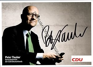 Bild des Verkufers fr Original Autogramm Peter Tauber parl. Staatssekretr CDU /// Autogramm Autograph signiert signed signee zum Verkauf von Antiquariat im Kaiserviertel | Wimbauer Buchversand