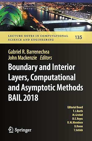 Immagine del venditore per Boundary and Interior Layers, Computational and Asymptotic Methods BAIL 2018 venduto da moluna