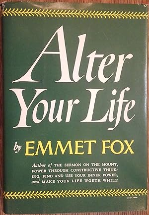 Seller image for Alter Your Life for sale by The Book House, Inc.  - St. Louis