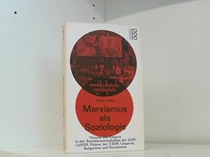 Bild des Verkufers fr Marxismus als Soziologie zum Verkauf von Book Broker