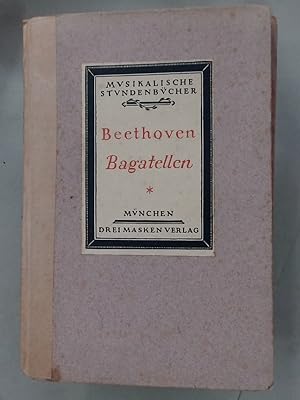 Image du vendeur pour Bagatellen. Herausgegeben und eingeleitet von Paul Bekker. mis en vente par Plurabelle Books Ltd