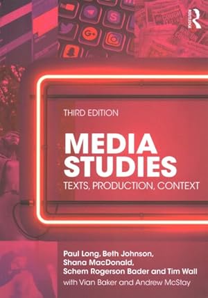 Image du vendeur pour Media Studies : Texts, Production, Context mis en vente par GreatBookPricesUK