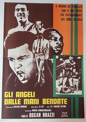 "GLI ANGELI DALLE MANI BENDATE" Réalisé par Oscar BRAZZI en 1975 avec Rossano BRAZZI, Ghigo MASIN...