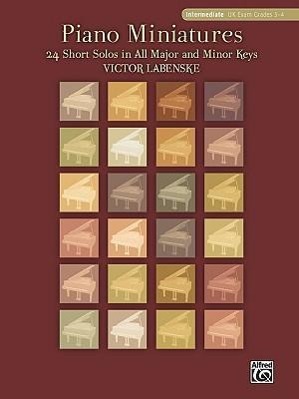 Bild des Verkufers fr Piano Miniatures in 24 Keys: 24 Short Solos in All Major and Minor Keys zum Verkauf von moluna