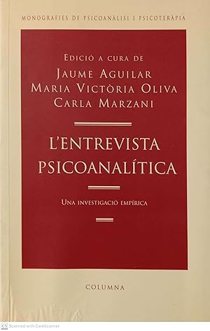 Imagen del vendedor de L'entrevista psicoanaltica. Una investigaci emprica a la venta por Llibres Capra