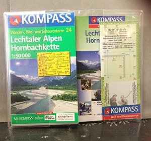 Lechtaler Alpen, Hornbachkette : Wander-, Bike- und Skitourenkarte. Kompass ; 24