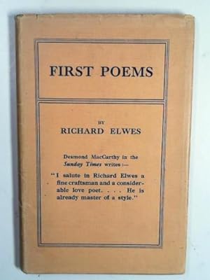 Seller image for First poems for sale by Cotswold Internet Books