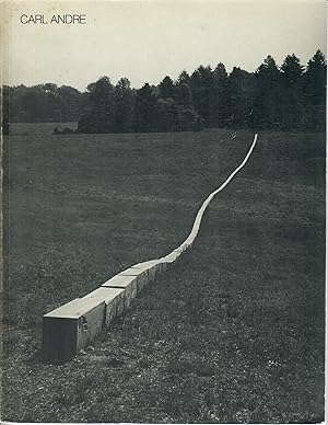 Seller image for Carl Andre; Sculpture 1959-1977 for sale by Robin Bledsoe, Bookseller (ABAA)