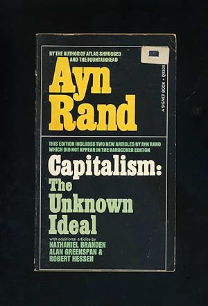 Imagen del vendedor de CAPITALISM: THE UNKNOWN IDEAL - This edition includes two new articles by Ayn Rand which did not appear in the hardcover edition a la venta por Orlando Booksellers