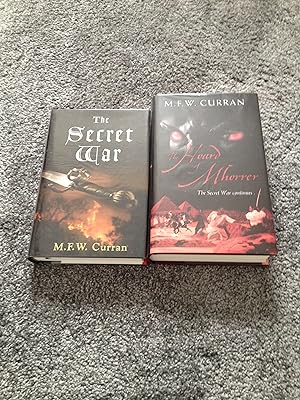 Seller image for THE SECRET WAR & THE HOARD OF MHORRER: SIGNED & DATED UK FIRST EDITION HARDCOVERS for sale by Books for Collectors