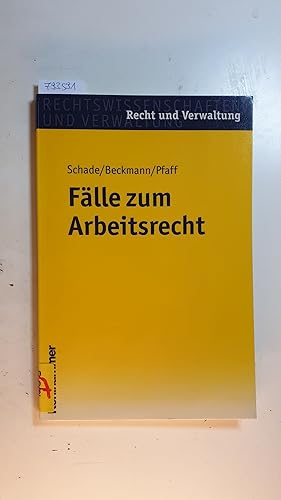 Seller image for Flle zum Arbeitsrecht : Flle mit Lsungen for sale by Gebrauchtbcherlogistik  H.J. Lauterbach