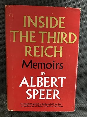 Seller image for Inside the Third Reich; Memoirs for sale by Cragsmoor Books