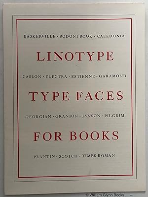 Linotype Type Faces for Books