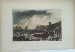 Entrance of Fowey Harbour. Kol. Stahlstich von W. B. Cooke nach J. W. M. Turner aus: Monkhouse, W...