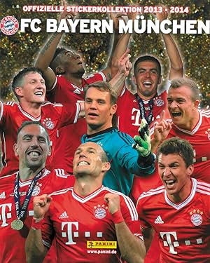 Sammelbilder-Panini Die offizielle Stickerkollektion FC Bayern München 2013/2014.