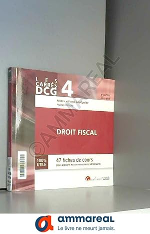 Imagen del vendedor de DCG 4 : droit fiscal a la venta por Ammareal