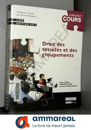 Image du vendeur pour Droit des socits et des groupements,2me dition mis en vente par Ammareal