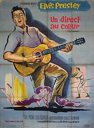 "UN DIRECT AU COEUR (KID GALAHAD)" Réalisé par Phil KARLSON en 1962 avec Elvis PRESLEY, Joan BLAC...