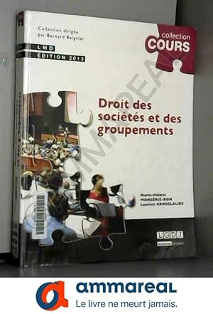 Image du vendeur pour Droit des socits et des groupements,2me dition mis en vente par Ammareal